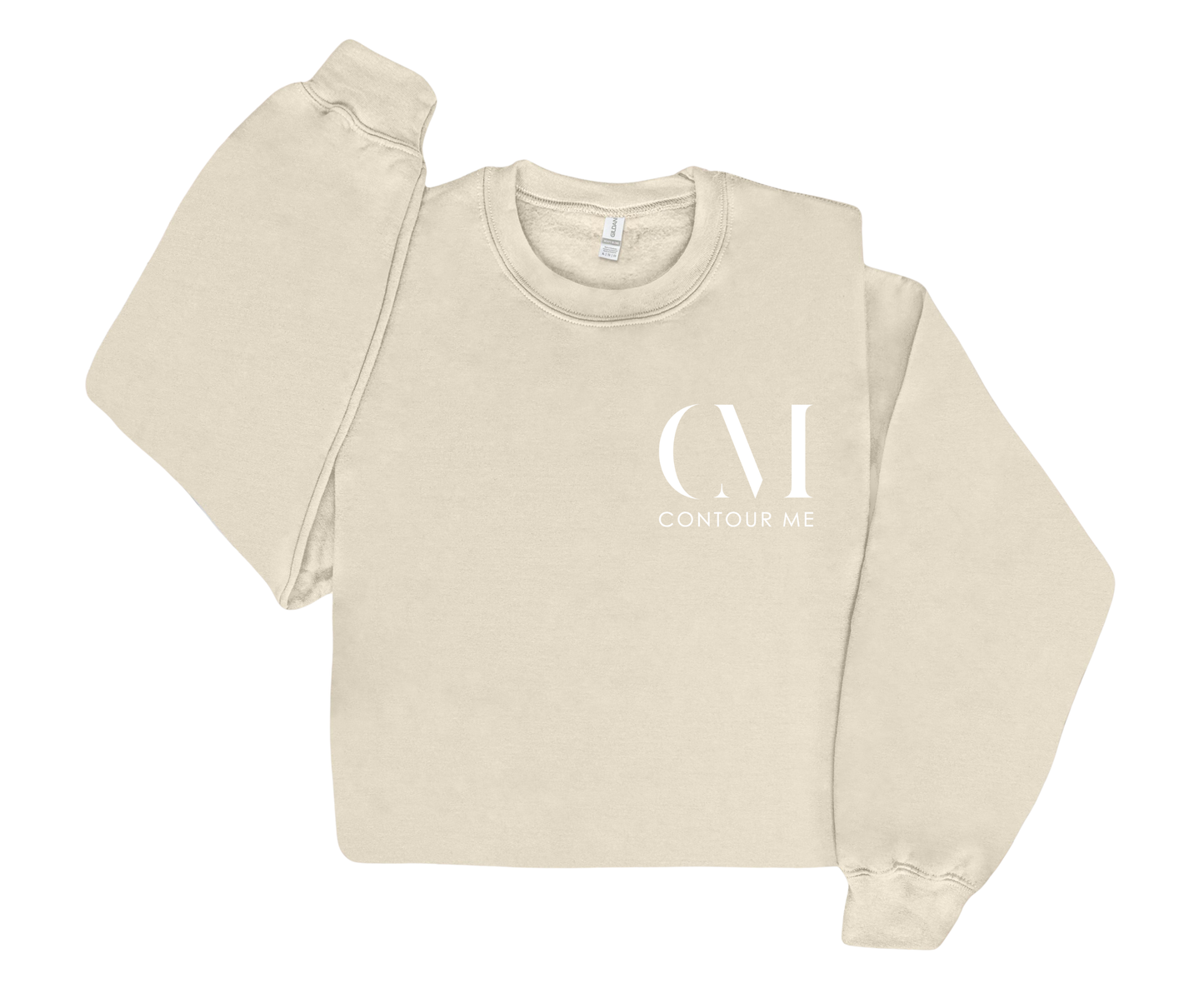 Contour Me Warning Crewneck Sweatshirt