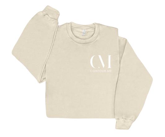 Contour Me Warning Crewneck Sweatshirt