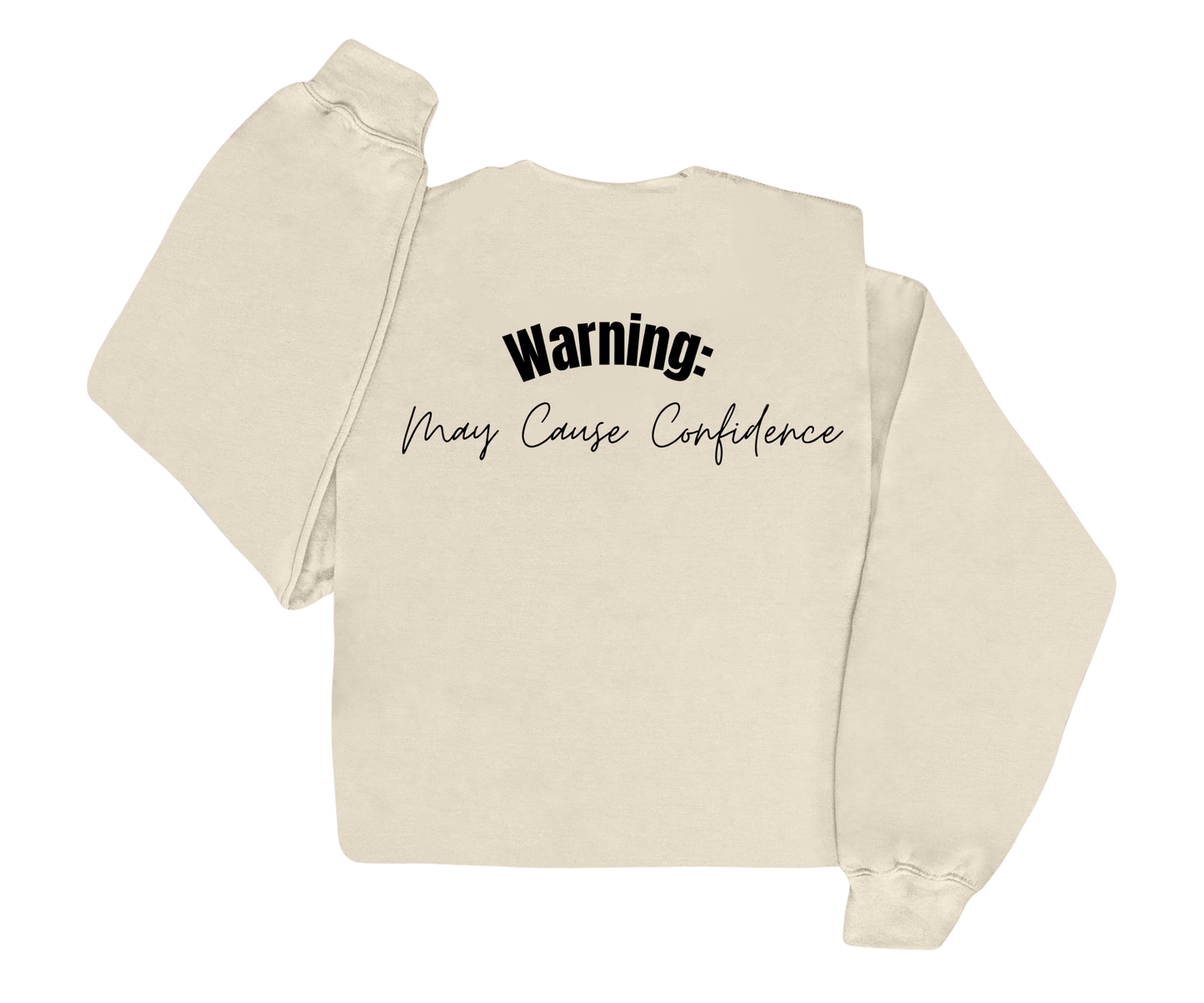 Contour Me Warning Crewneck Sweatshirt