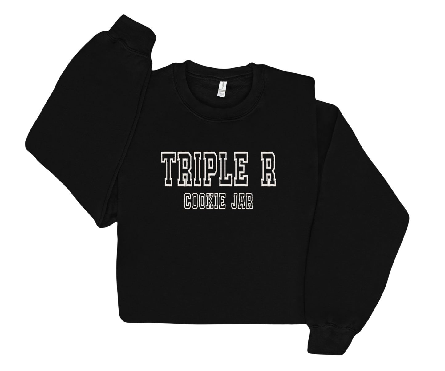 Embroidered Triple R Cookie Jar Crewneck