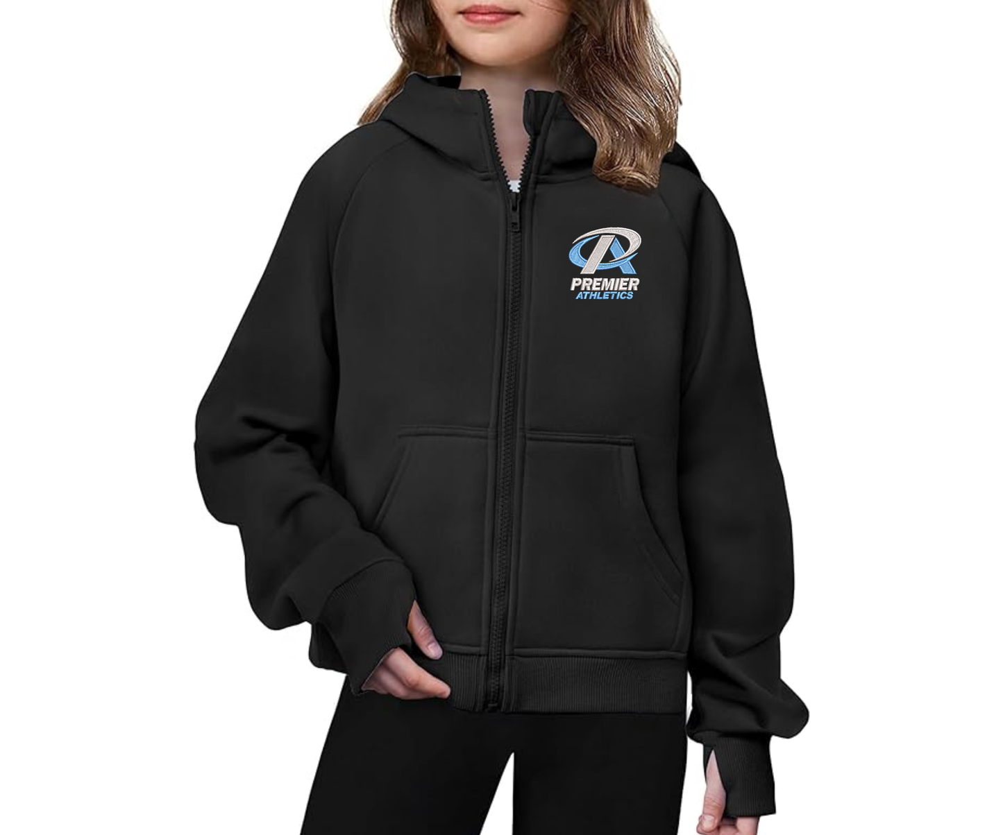 Embroidered Youth Premier Athletics Jacket