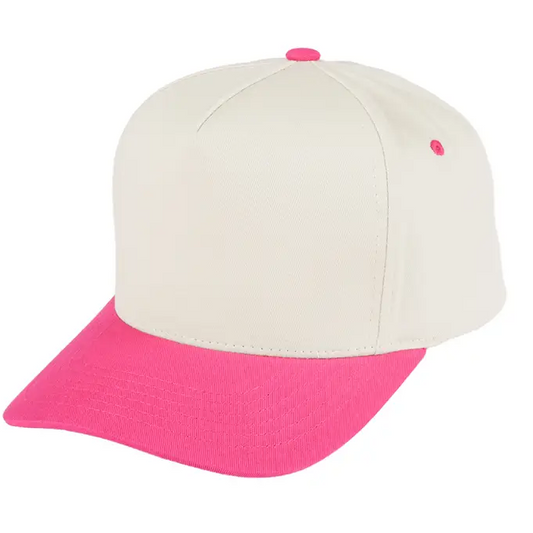 Custom 5 Panel Two-Toned Hat