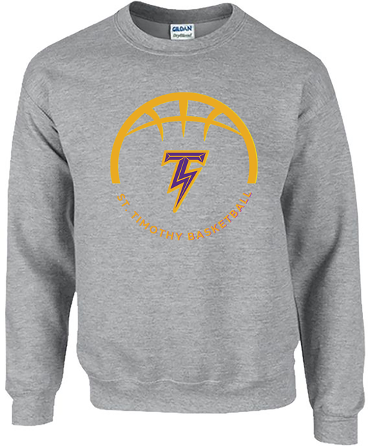 St Timothy Basketball Youth Crewneck
