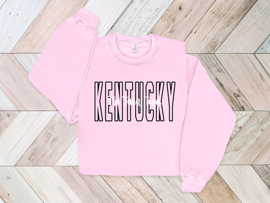 Twin Team Kentucky Embroidered Crewneck