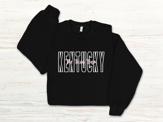 Twin Team Kentucky Printed Crewneck