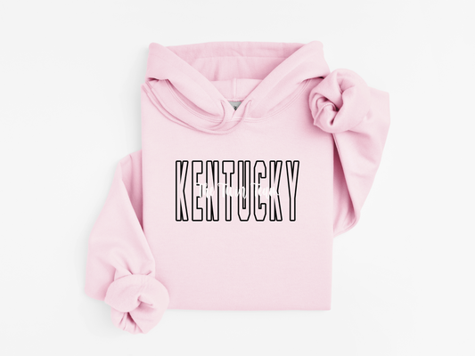 Twin Team Printed Kentucky Hoodie